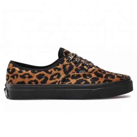 Vans Big Kids Leopard Fur Casual Shoes - Picture 2 of 4